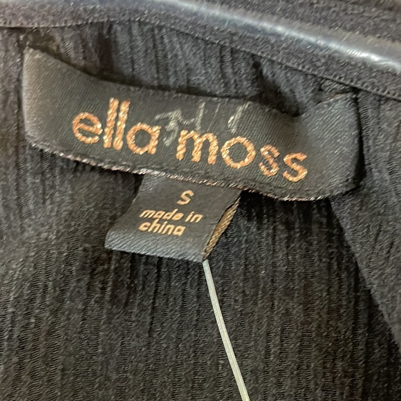 Ella Moss Izzy strapless jumpsuit in black NWT chic - Picture 5 of 10